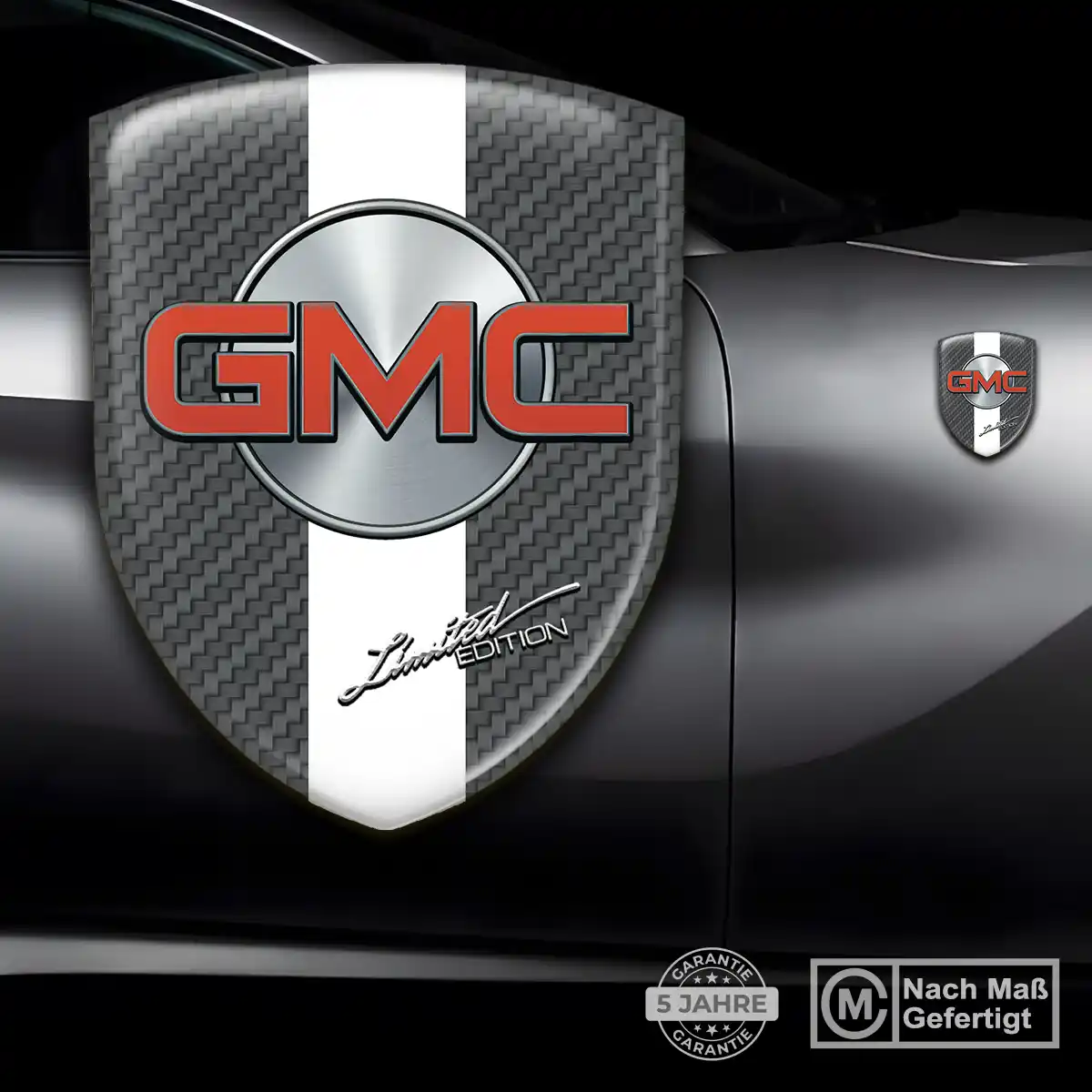 GMC Emblem Aufkleber Wappen Tuningfahrzeug