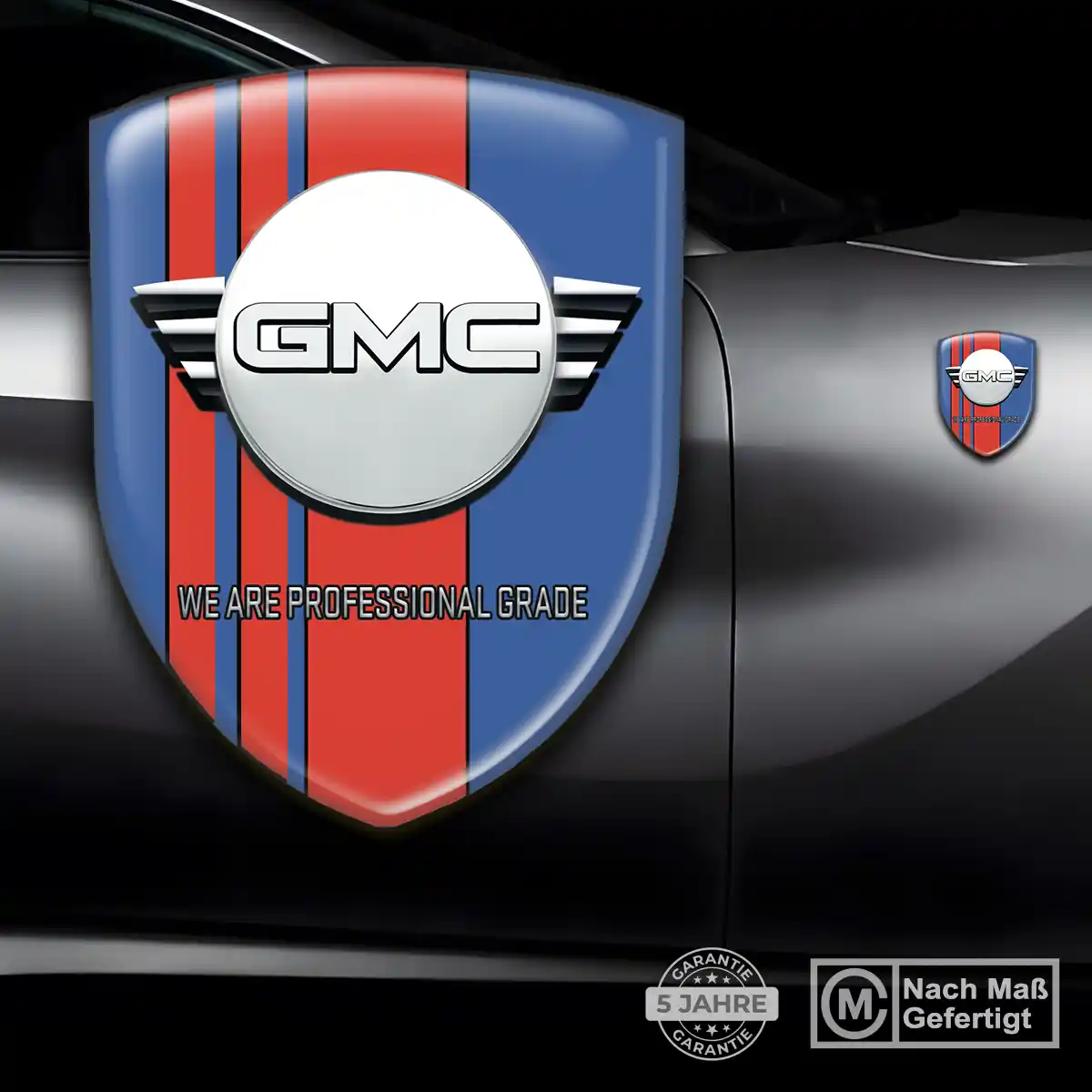 GMC Emblem Auto Elegantes Design