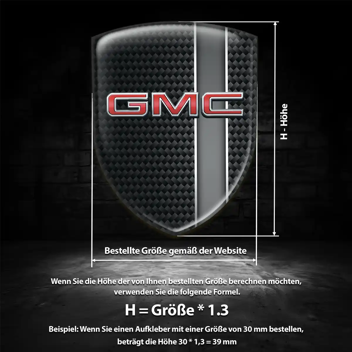 GMC Emblem Auto Exterieurdesign