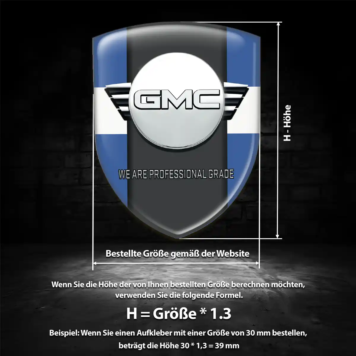 GMC Emblem Auto Hohe Qualität