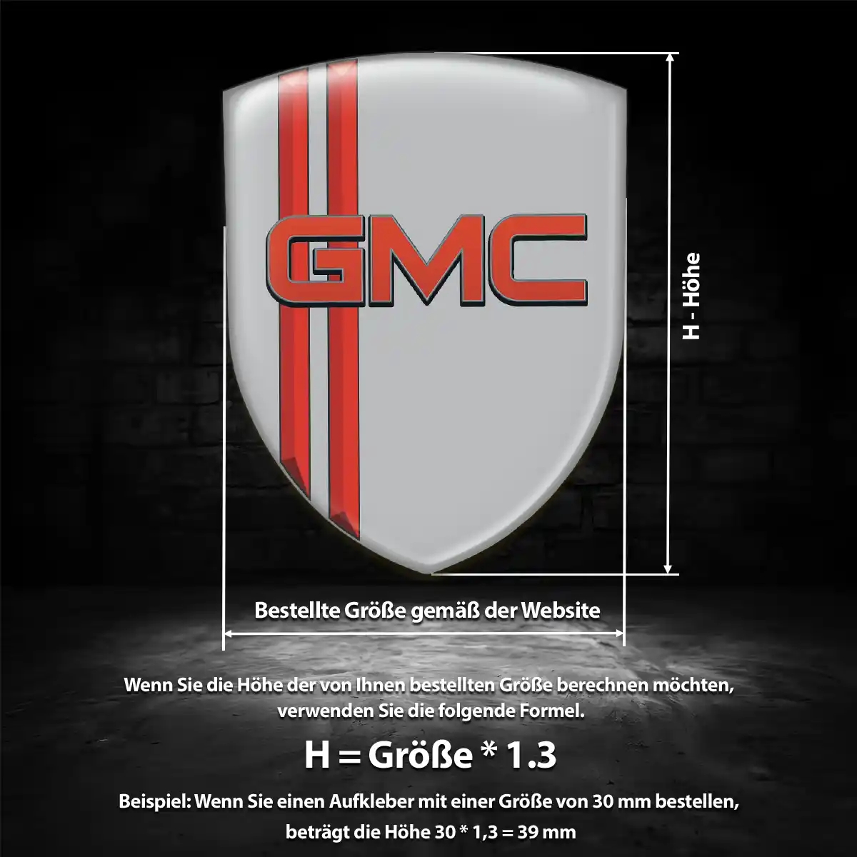 GMC Emblem Auto Luxus-Edition