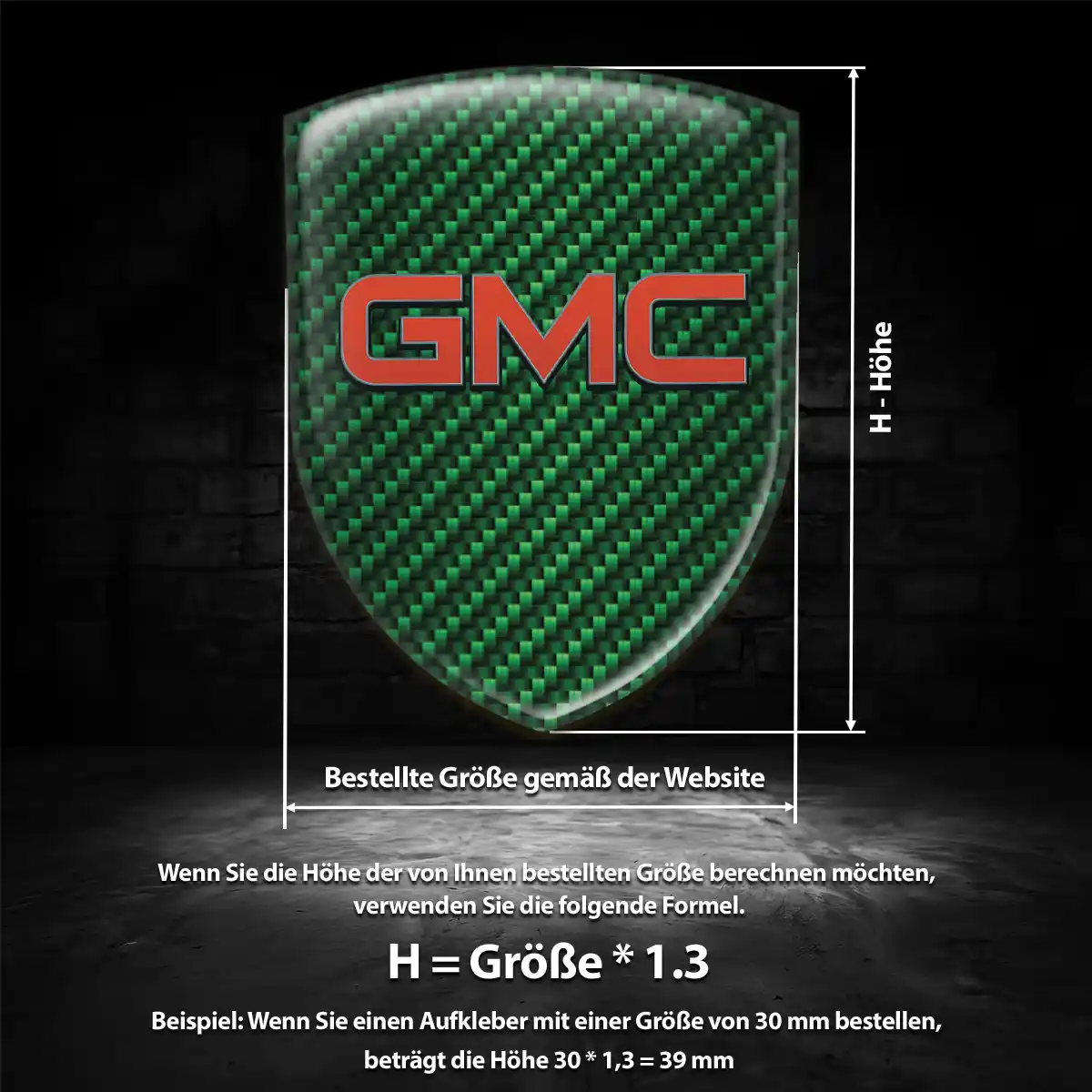 GMC Emblem Auto Markenedition