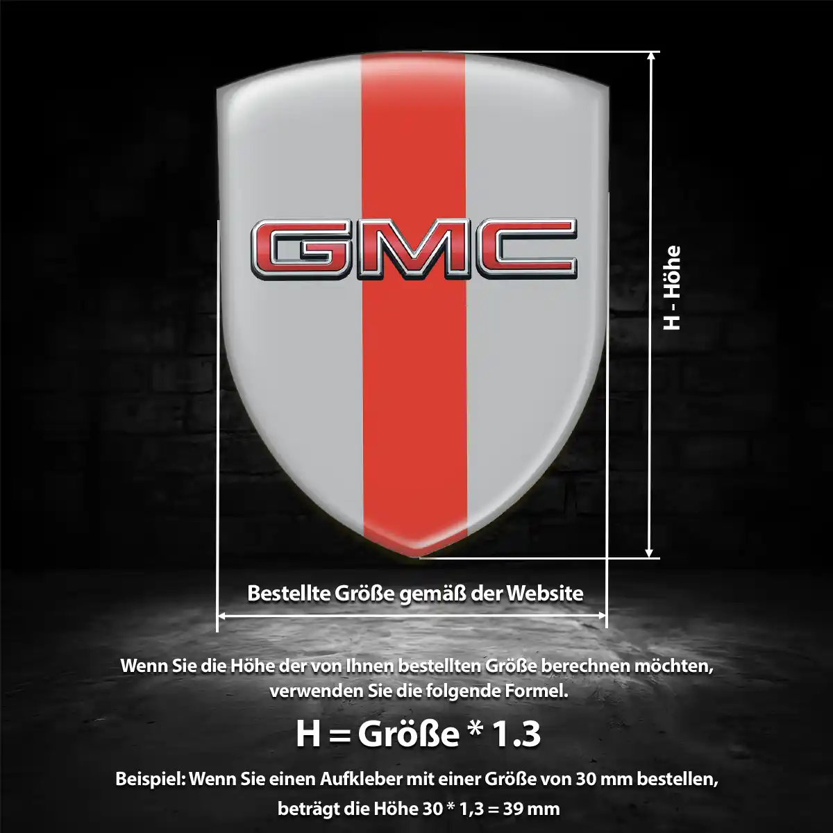 GMC Emblem Auto Premium-Edition