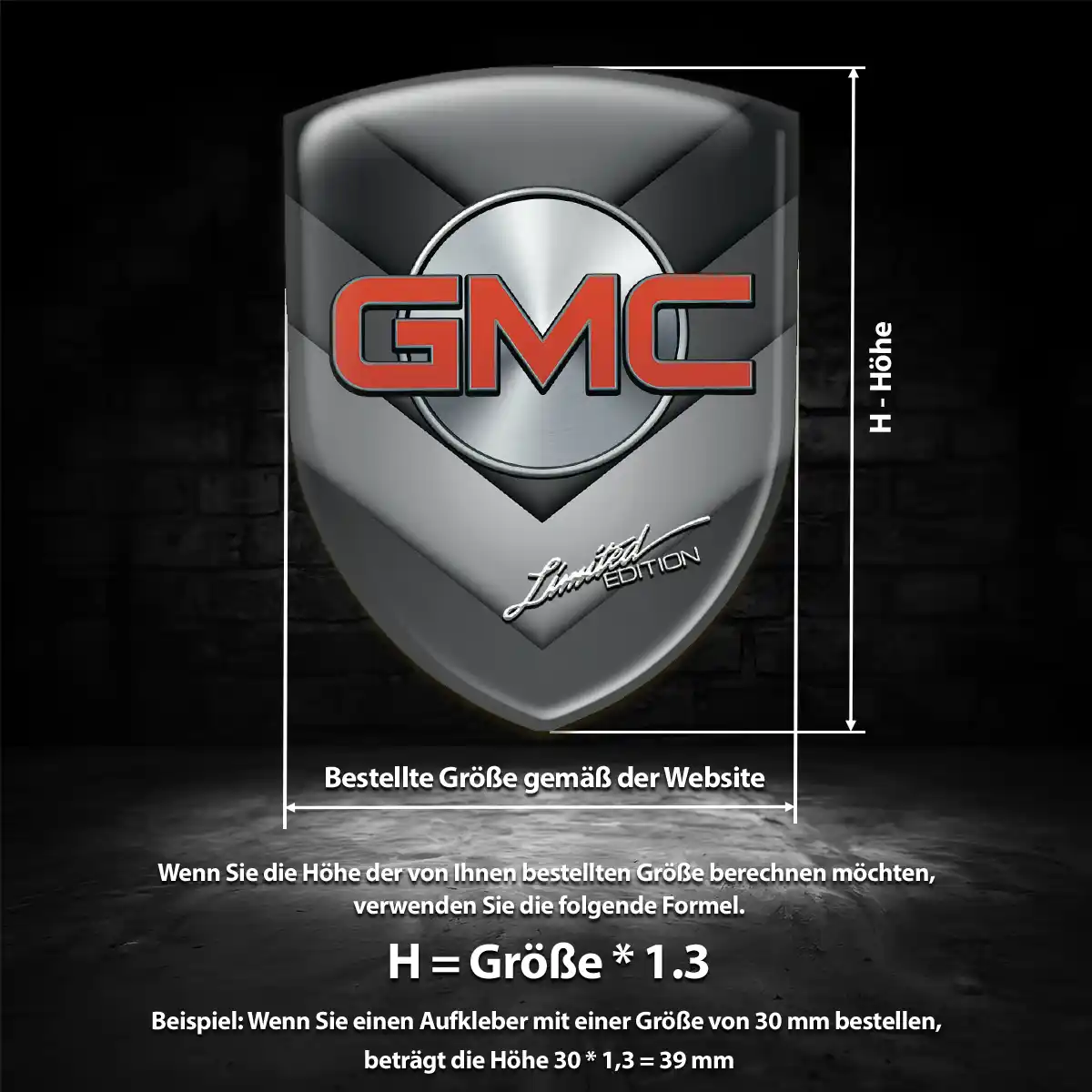 GMC Emblem Exterieurdesign