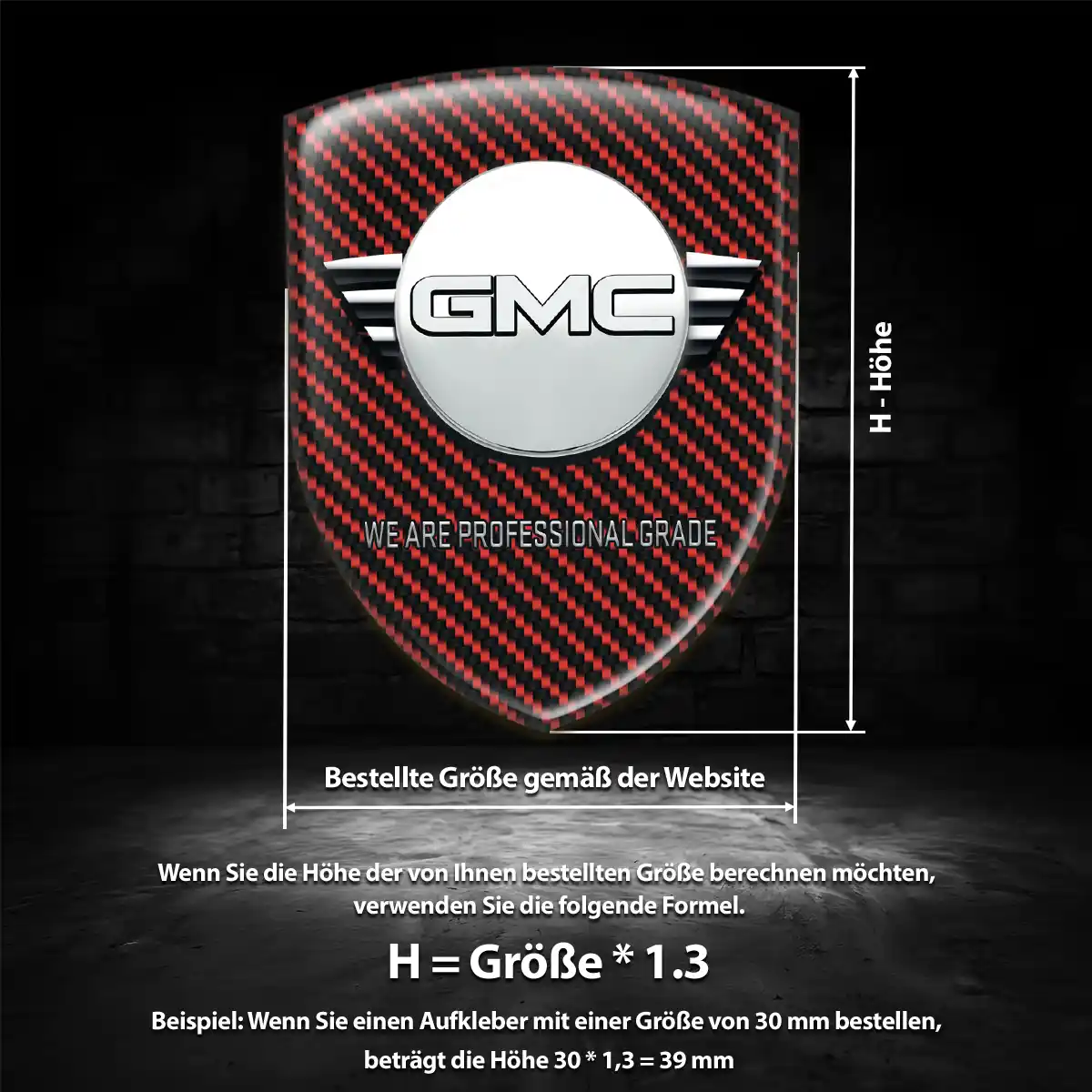 GMC Emblem Hohe Qualität