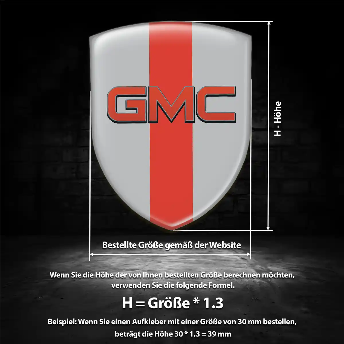 GMC Emblem Limitierte Auflage