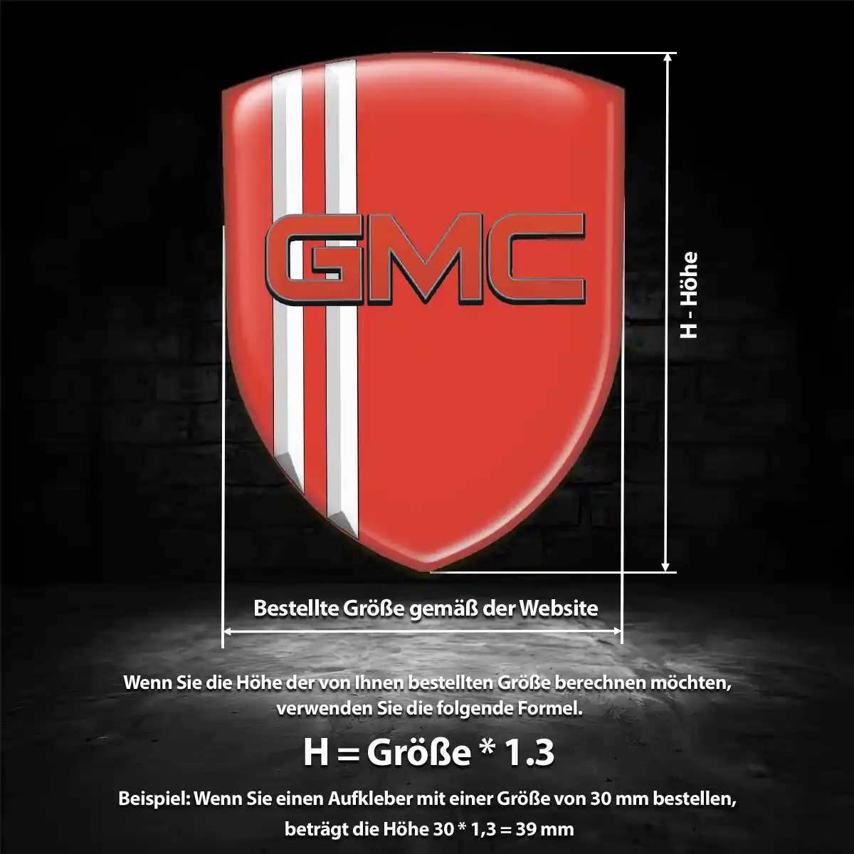 GMC Emblem Luxus-Edition