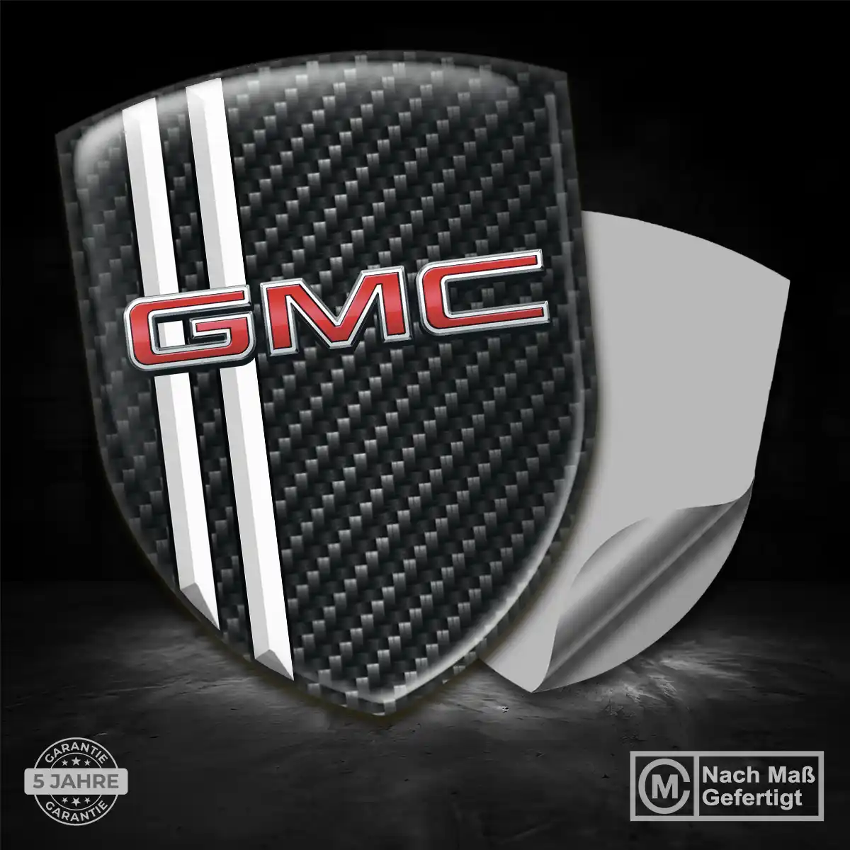 GMC Emblem Wappen Aufkleber Auto Exterieurdesign