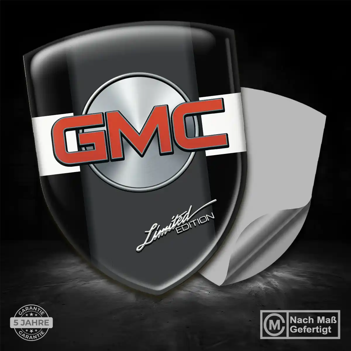 GMC Emblem Wappen Aufkleber Auto Hohe Qualität
