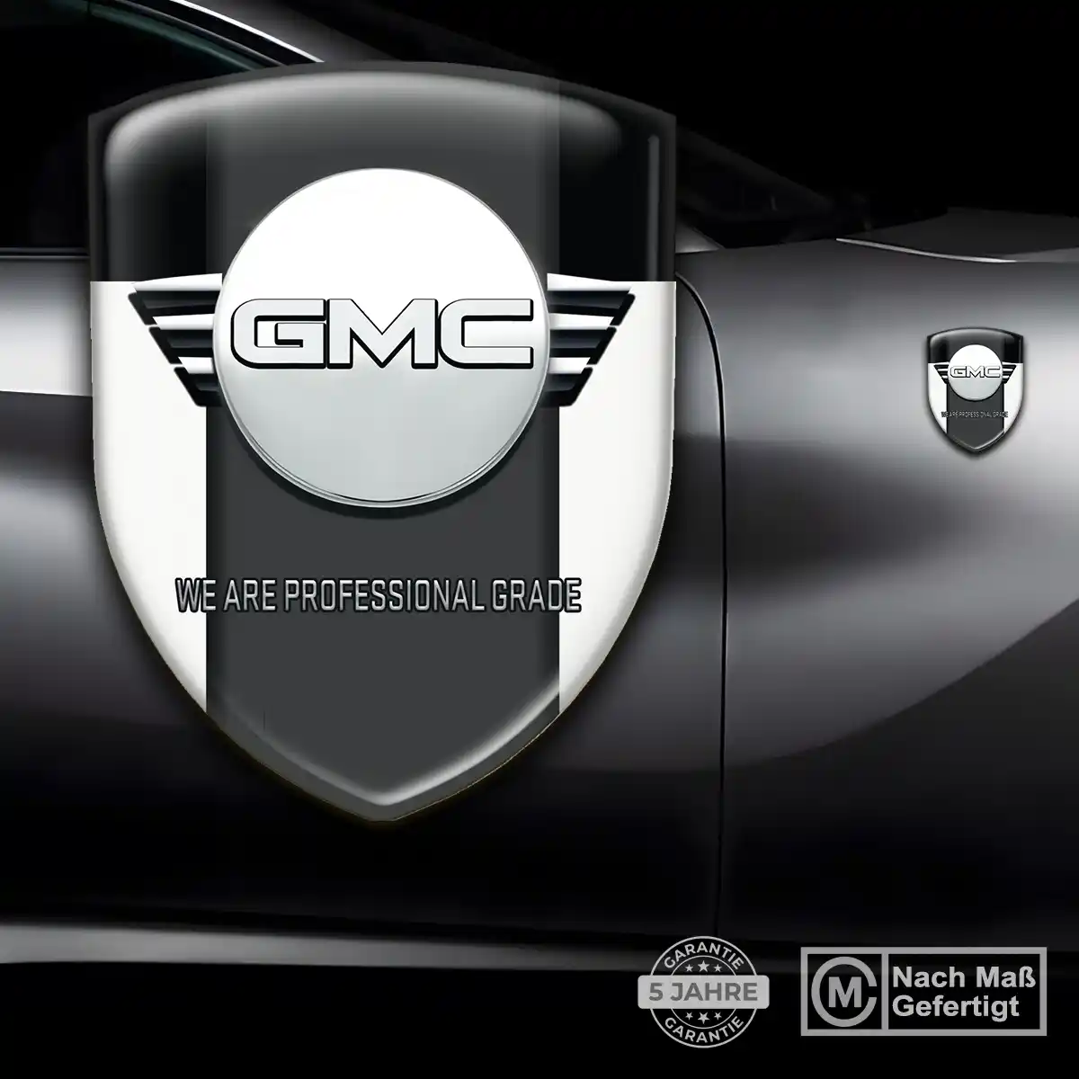 GMC Emblem Wappen Aufkleber Auto Limitierte Auflage