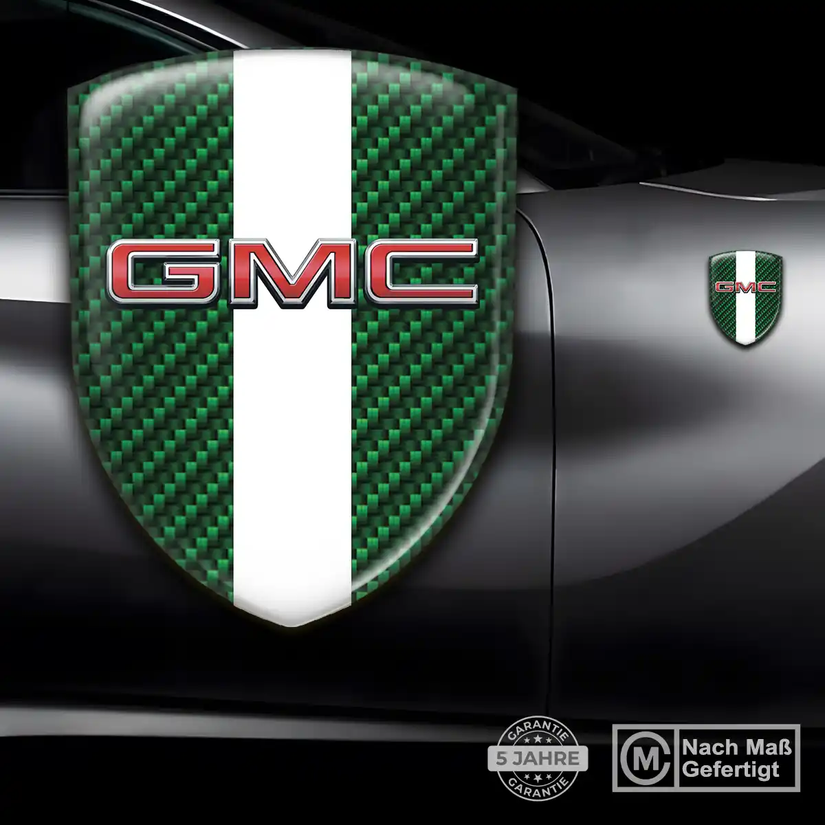 GMC Emblem Wappen Aufkleber Auto Markenedition