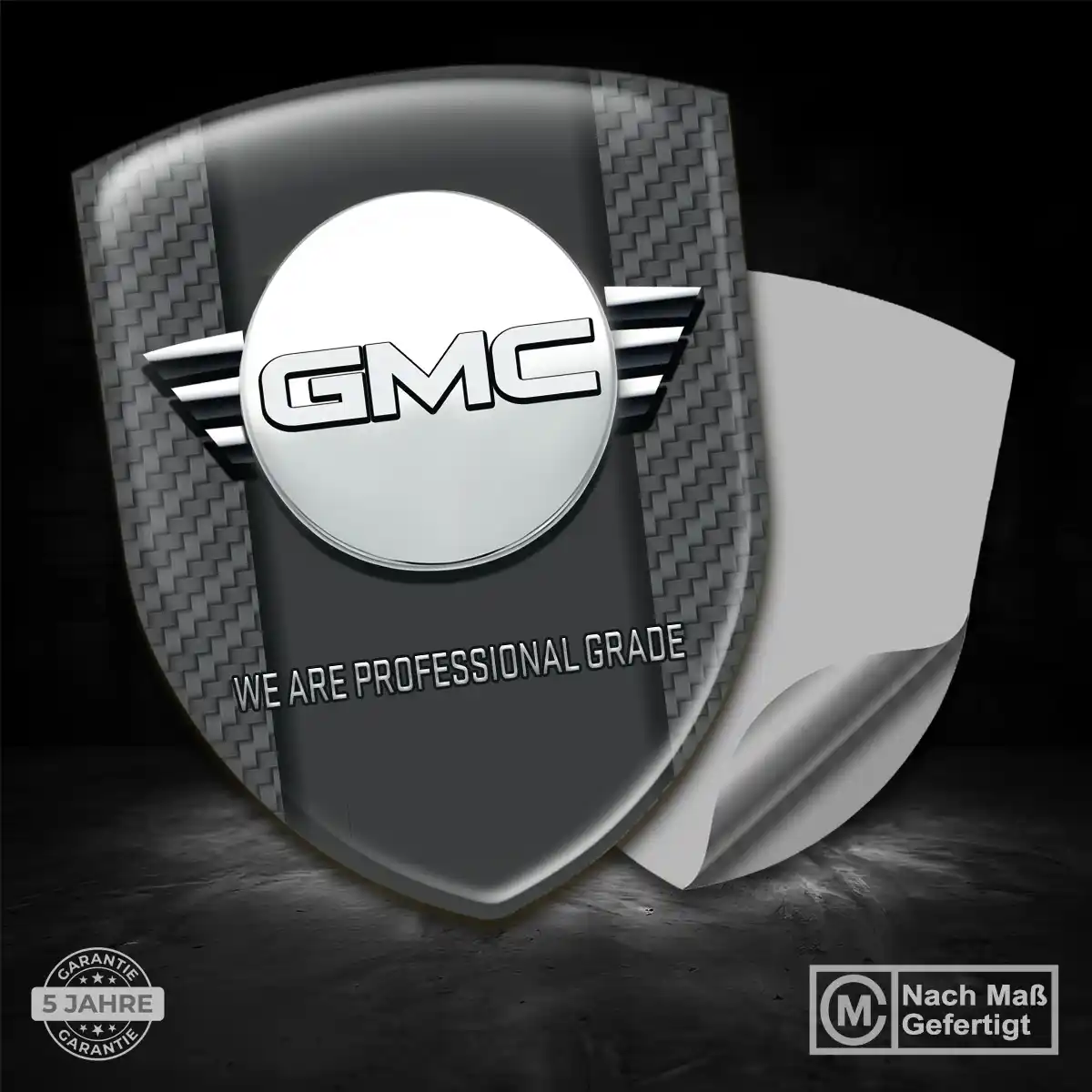 GMC Emblem Wappen Aufkleber Auto Premiumqualität