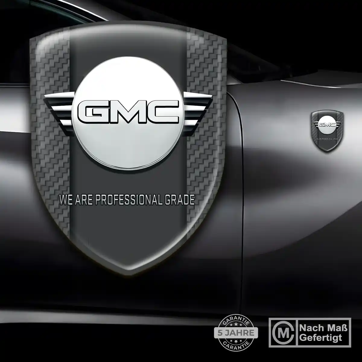 GMC Emblem Wappen Aufkleber Auto Premiumqualität