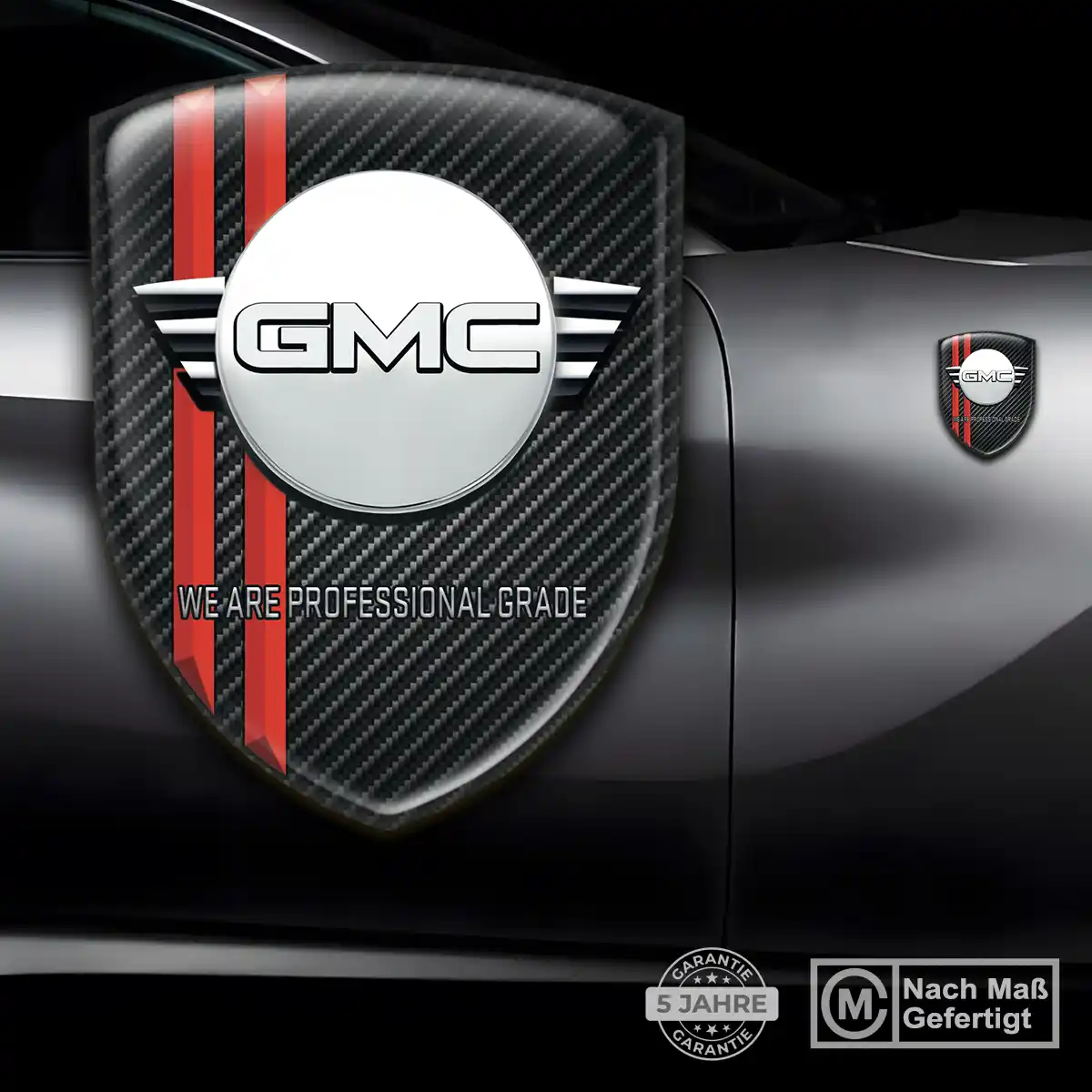 GMC Emblem Wappen Aufkleber Auto Stilvolles Design