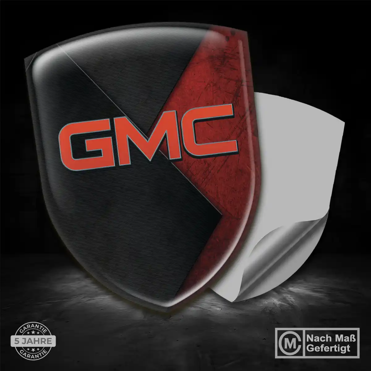 GMC Emblem Wappen Aufkleber Auto Tuningfahrzeug