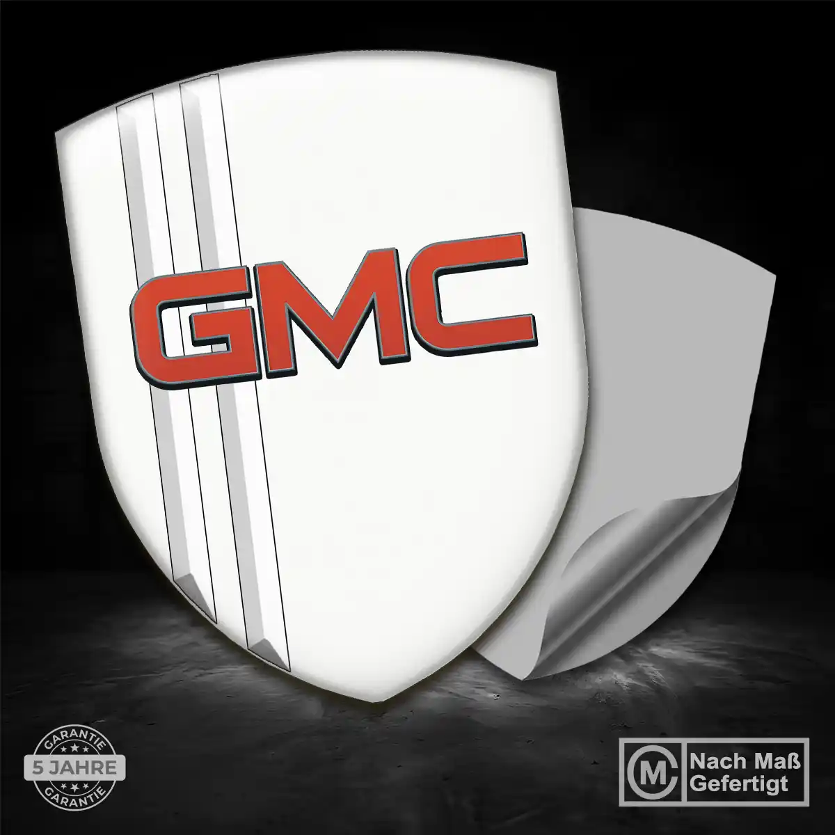 GMC Emblem Wappen Aufkleber Elegantes Design