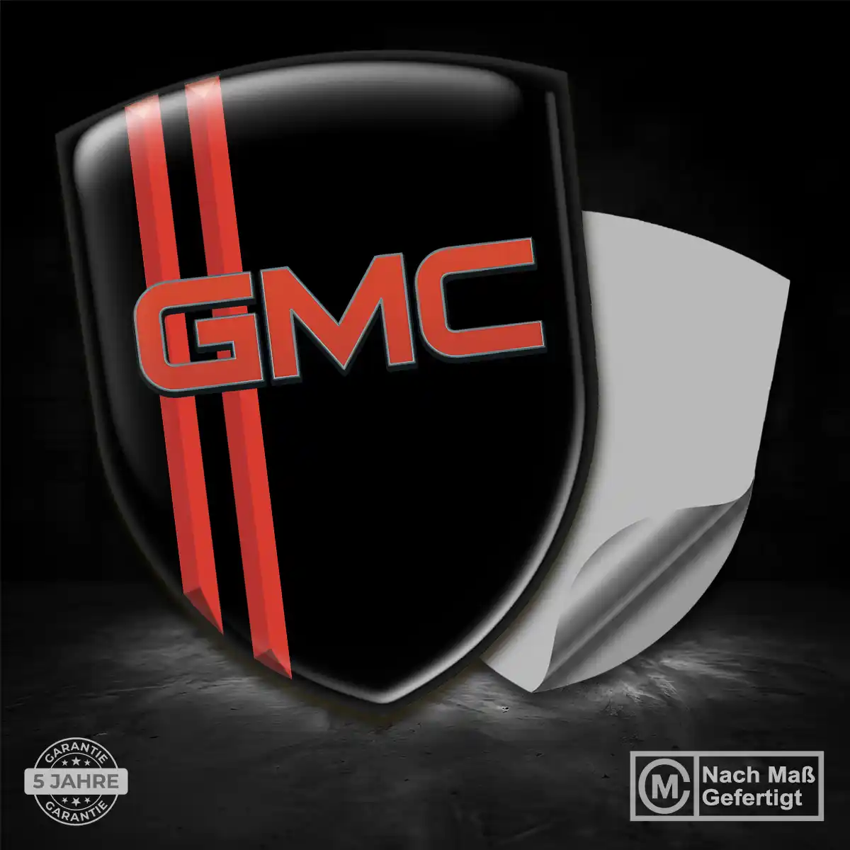 GMC Emblem Wappen Aufkleber Exterieurdesign