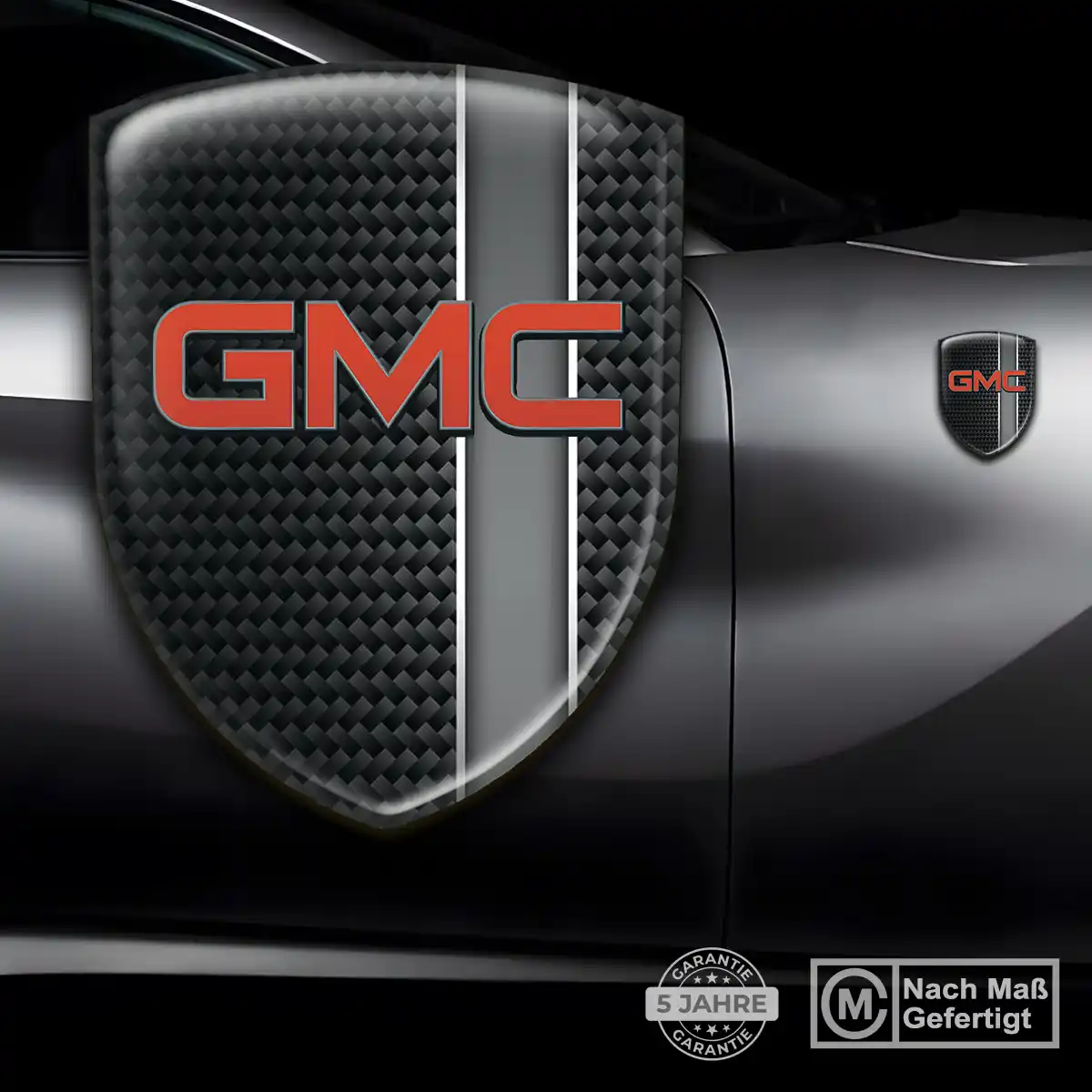 GMC Emblem Wappen Aufkleber Markenedition