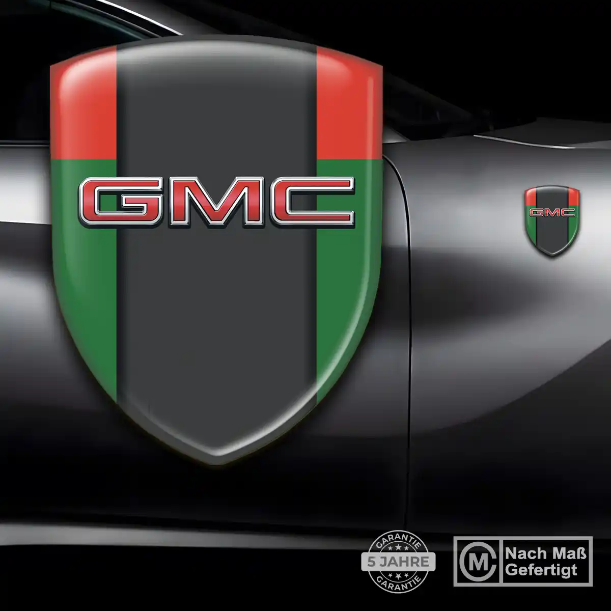 GMC Emblem Wappen Aufkleber Premium-Edition