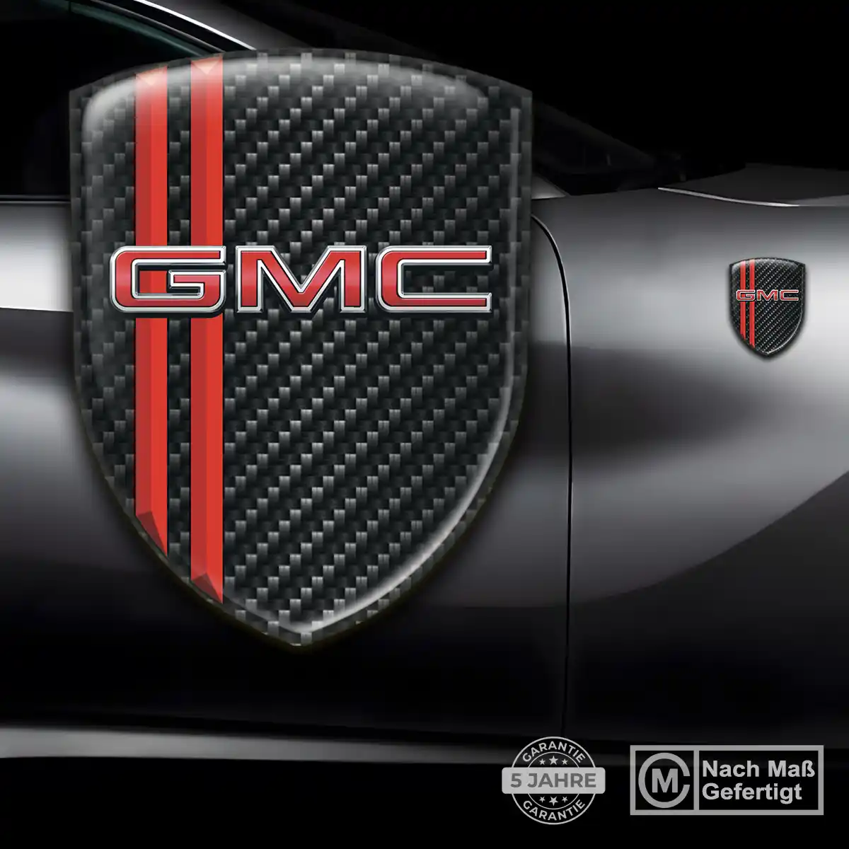 GMC Emblem Wappen Aufkleber Stilvolles Design