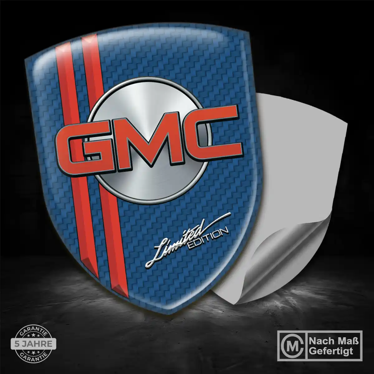 GMC Emblem Wappen Auto Premiumqualität