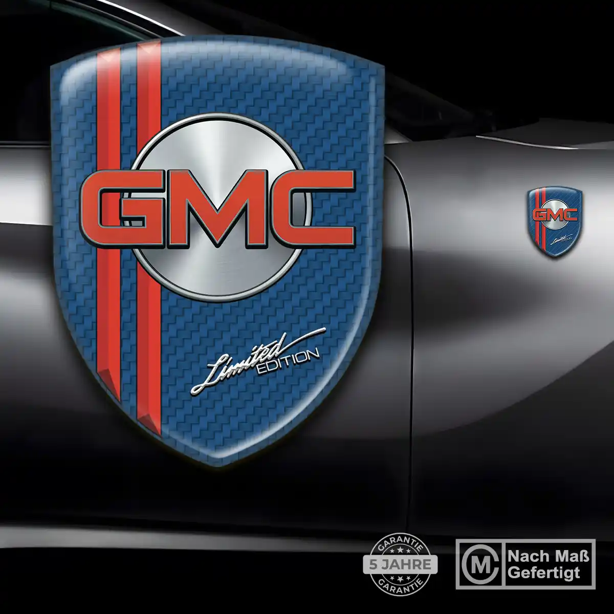 GMC Emblem Wappen Auto Premiumqualität
