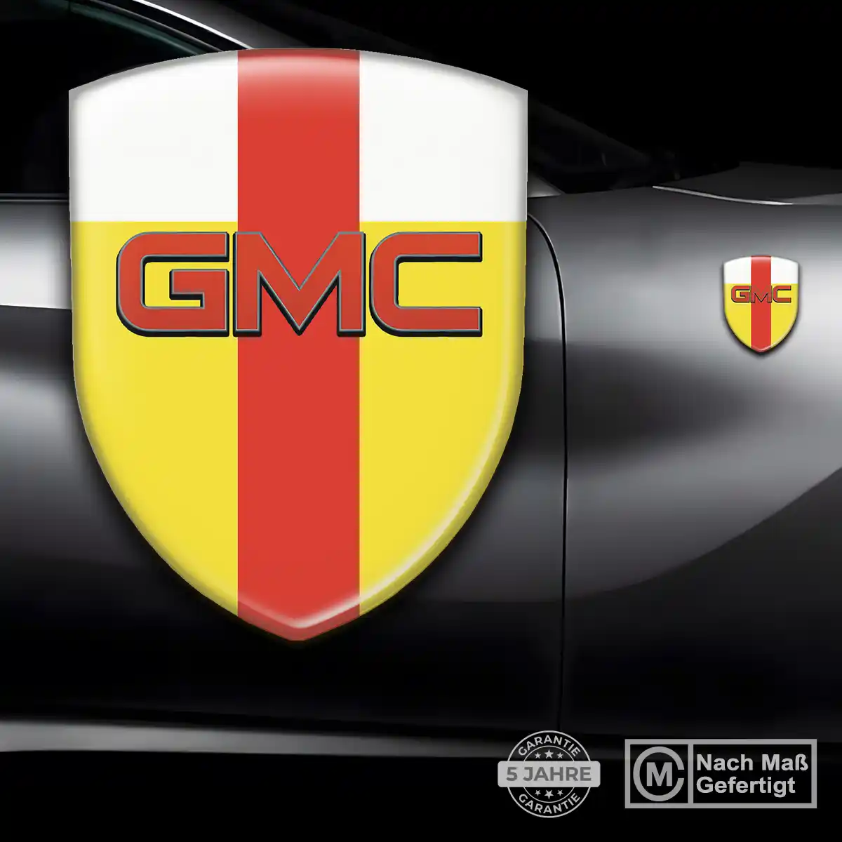 GMC Emblem Wappen Auto Stilvolles Design