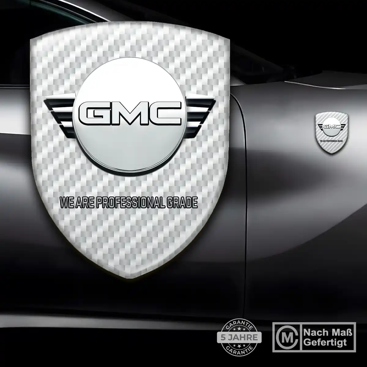 GMC Emblem Wappen Edles Design