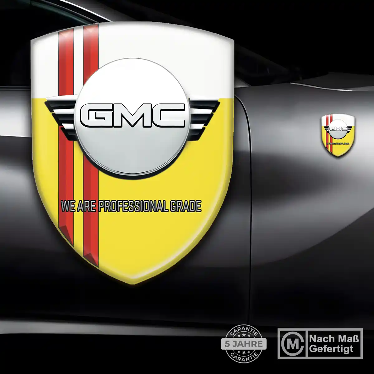 GMC Emblem Wappen Exterieurdesign