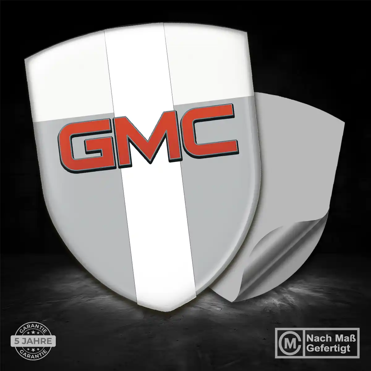 GMC Emblem Wappen Hochwertiges Harz