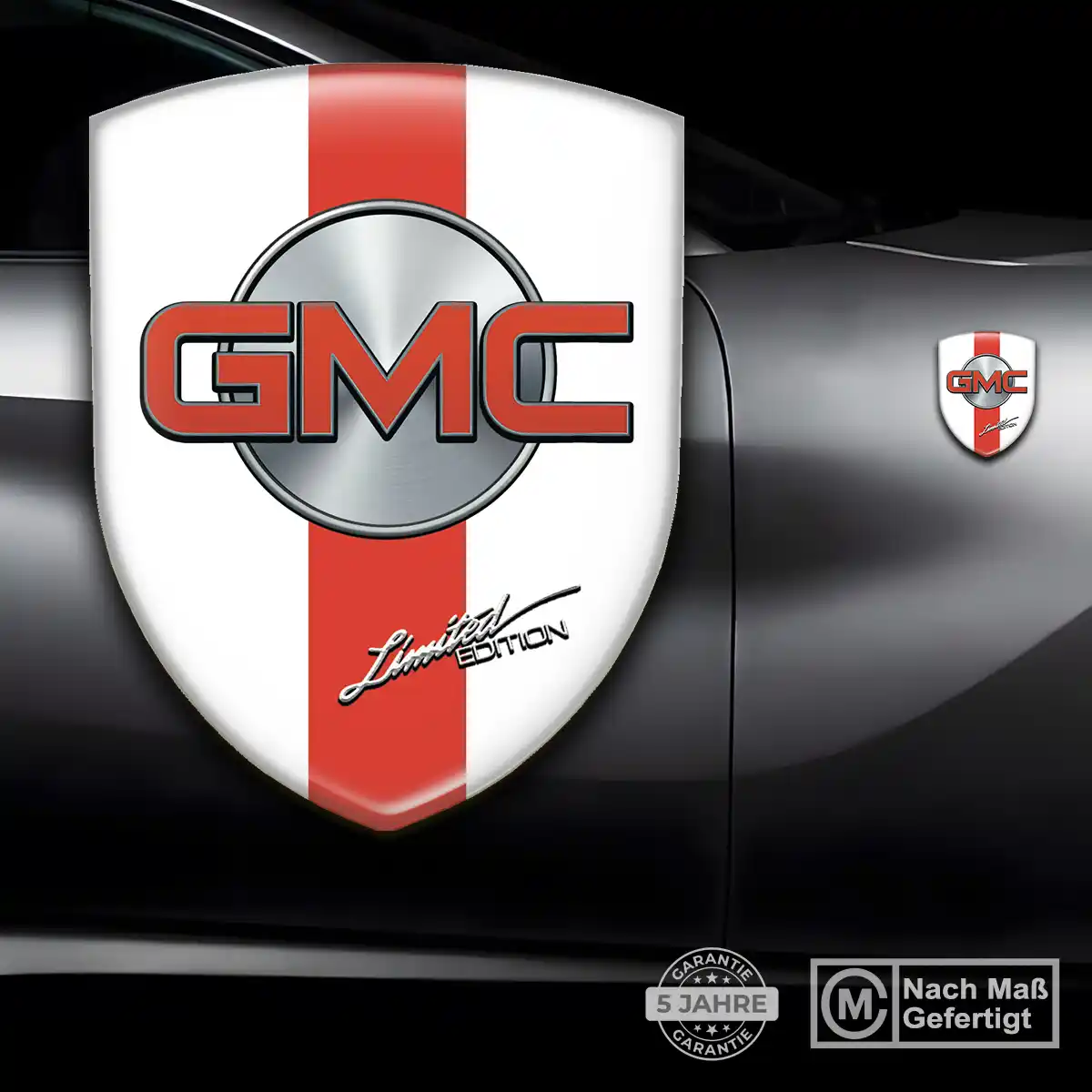GMC Emblem Wappen Markenedition