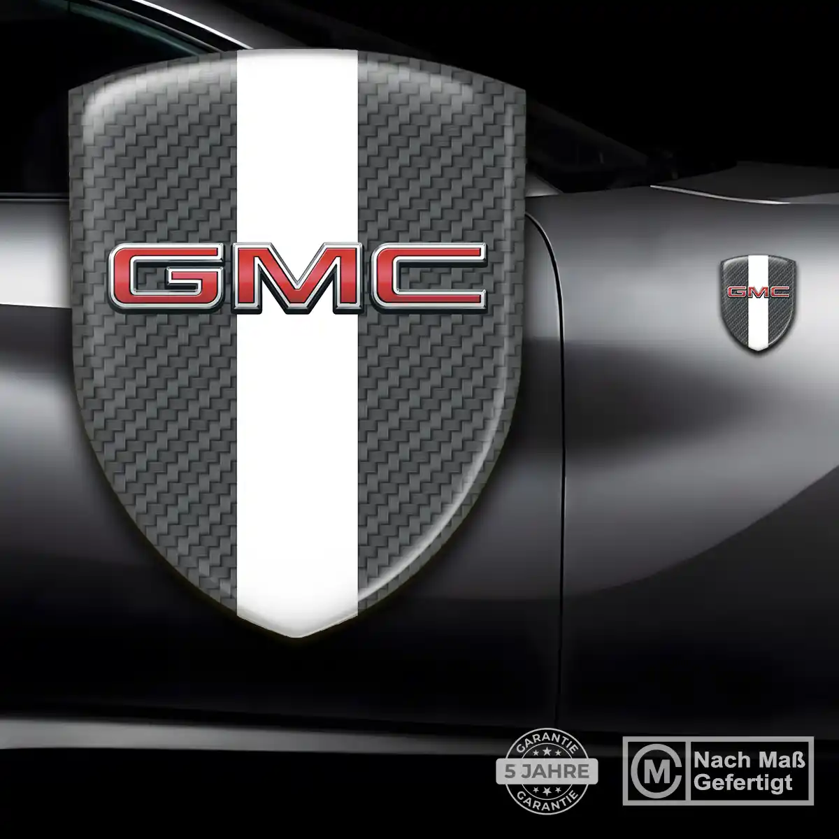 GMC Emblem Wappen Tuningfahrzeug