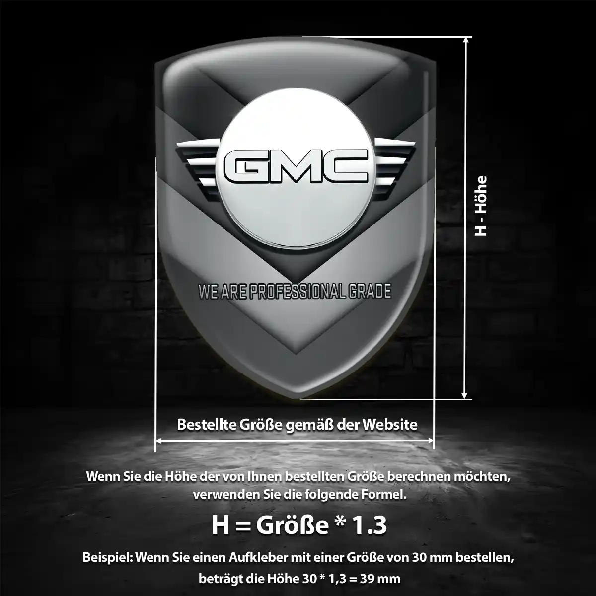 GMC Embleme Auto Elegantes Design