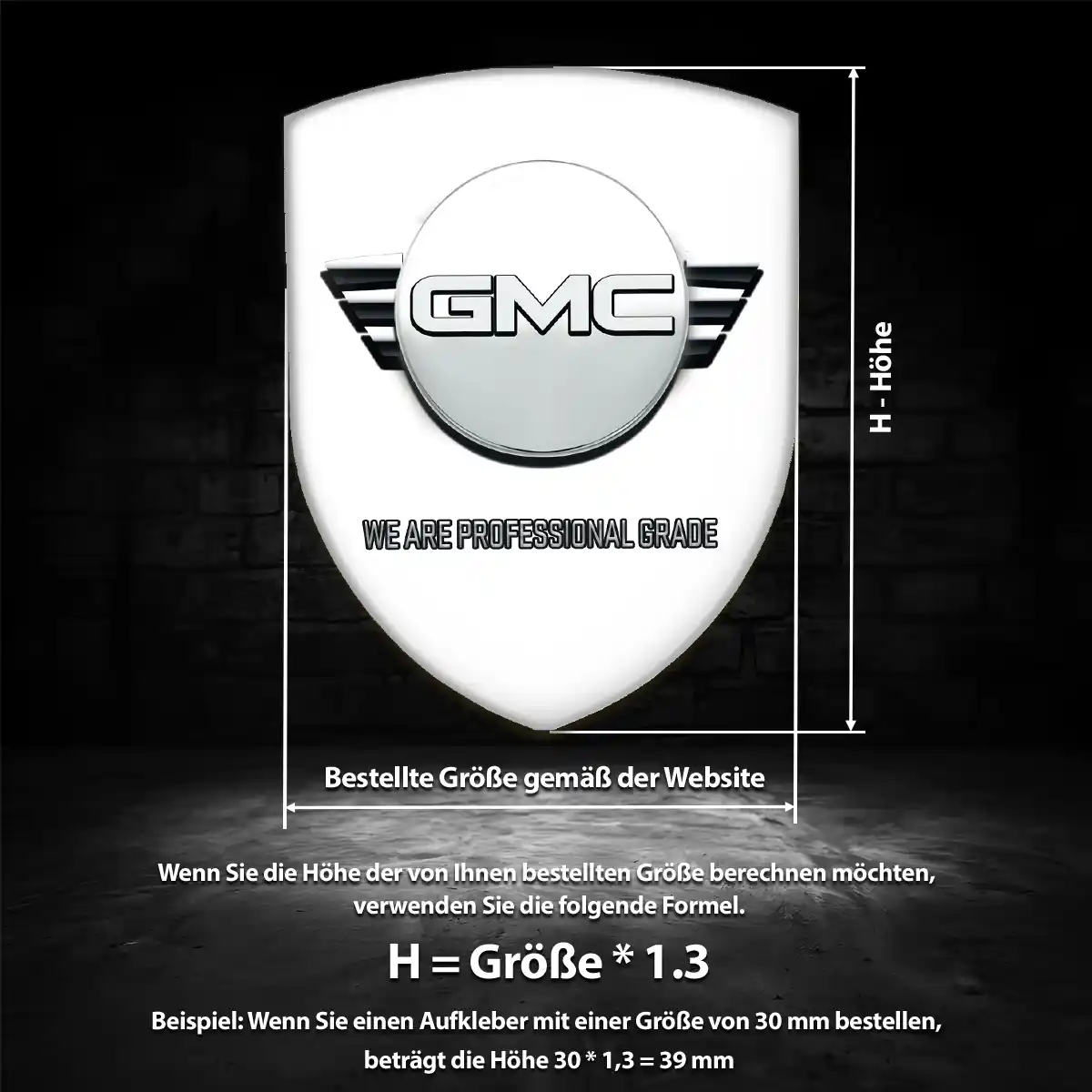 GMC Embleme Auto Hohe Qualität