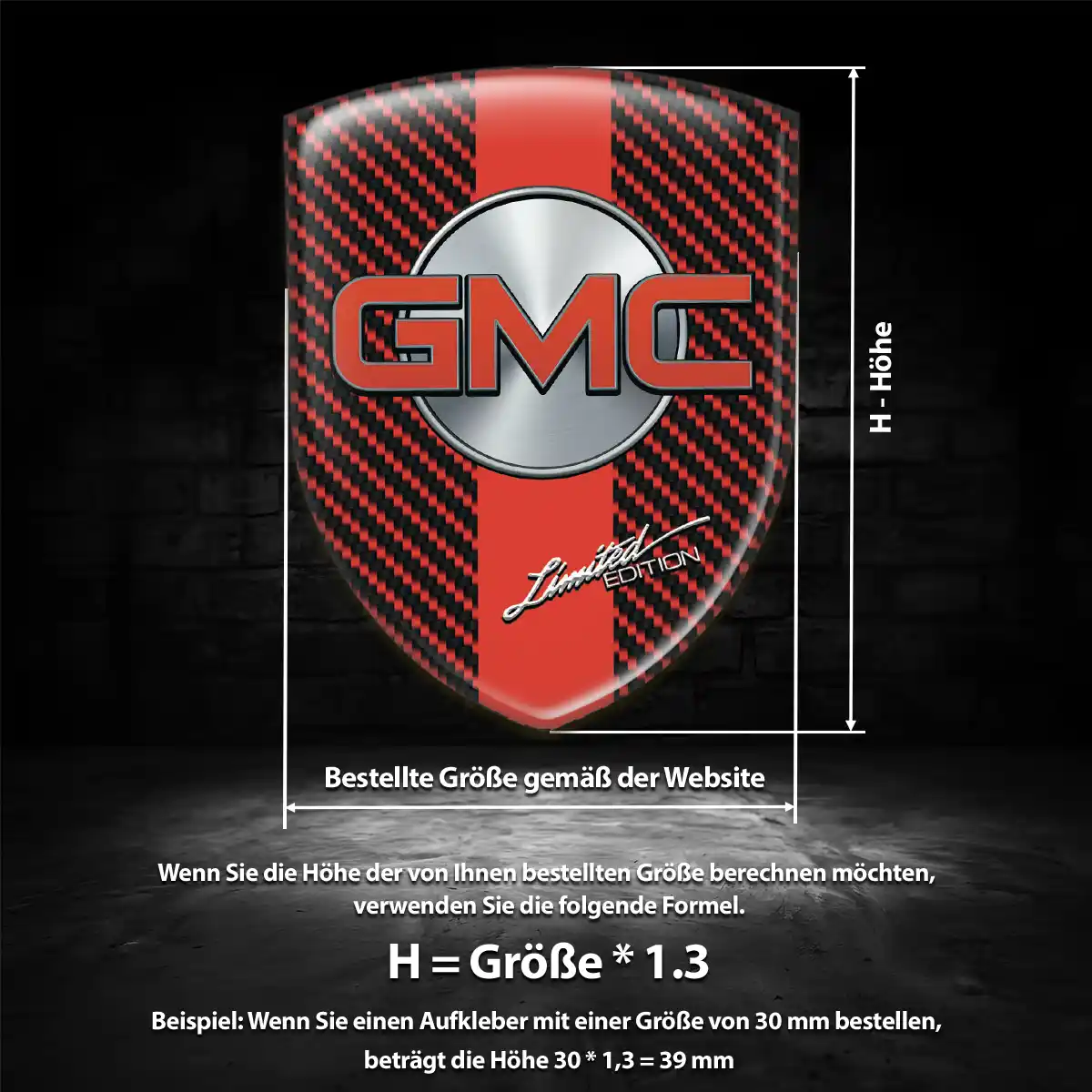 GMC Embleme Auto Luxus-Edition