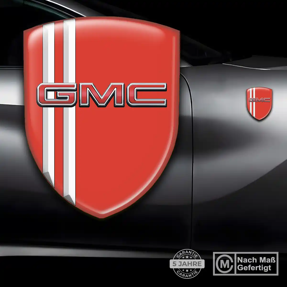 GMC Embleme Exterieurdesign