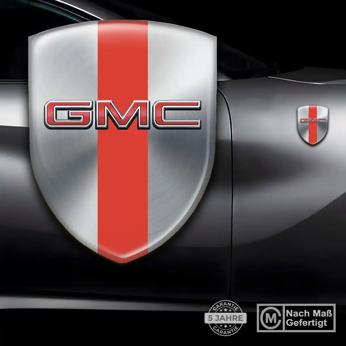 GMC Embleme Interieurdesign