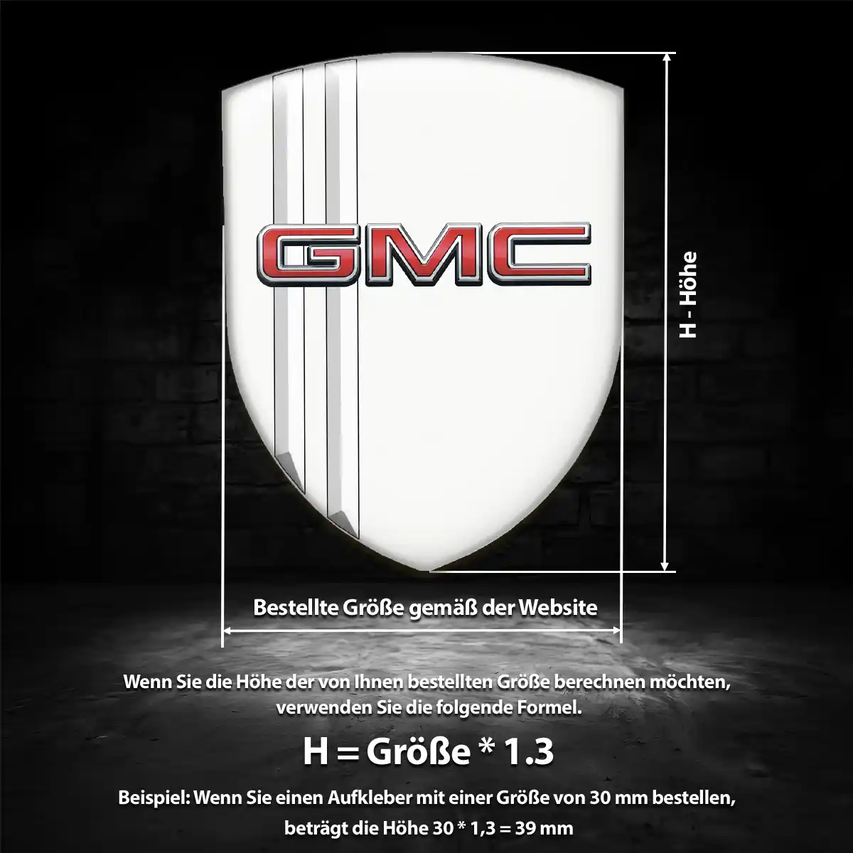 GMC Embleme Limitierte Auflage