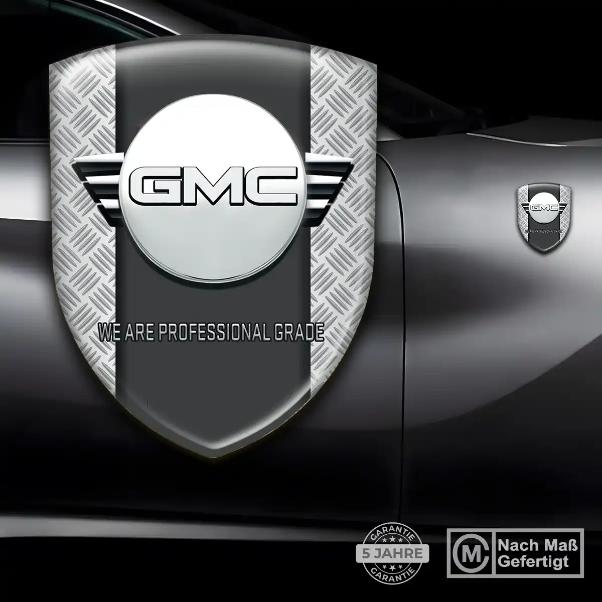 GMC Embleme Silikon Aufkleber Auto Exterieurdesign