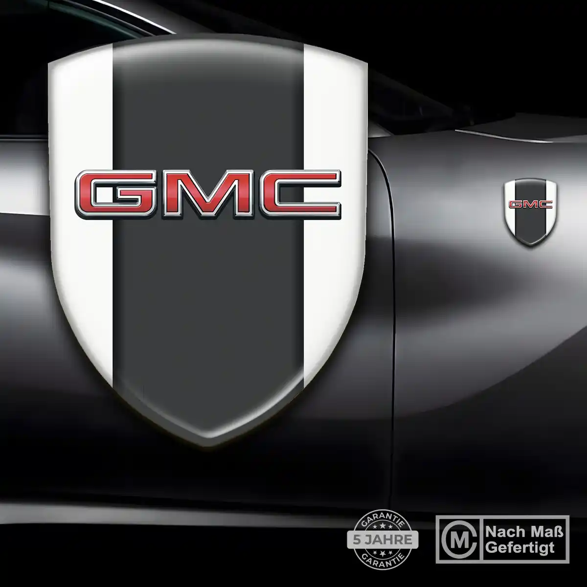 GMC Embleme Silikon Aufkleber Auto Hohe Qualität