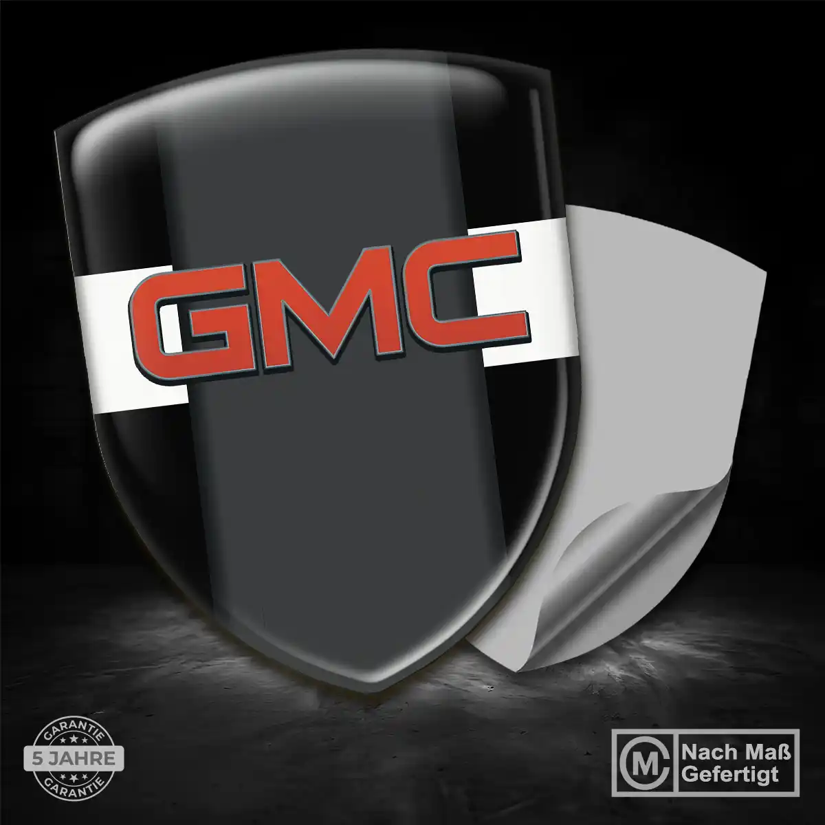 GMC Embleme Silikon Aufkleber Auto Interieurdesign