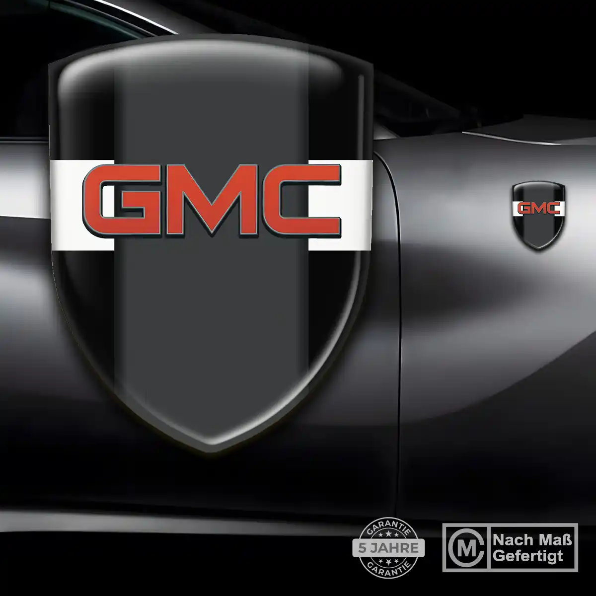 GMC Embleme Silikon Aufkleber Auto Interieurdesign