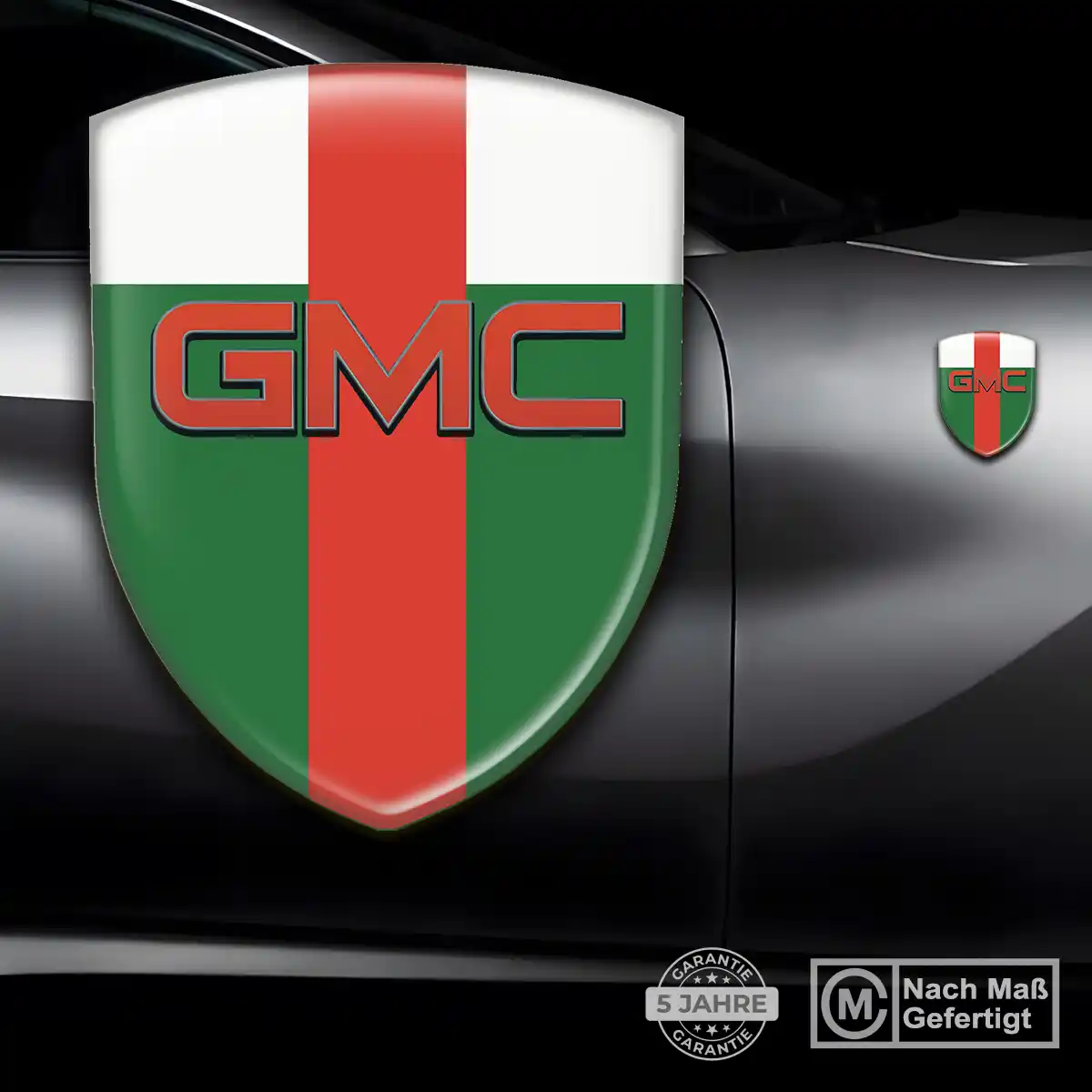 GMC Embleme Silikon Aufkleber Luxus-Edition