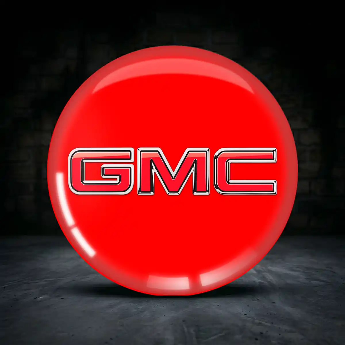 GMC Embleme Silikon Aufkleber Stilvolles Design