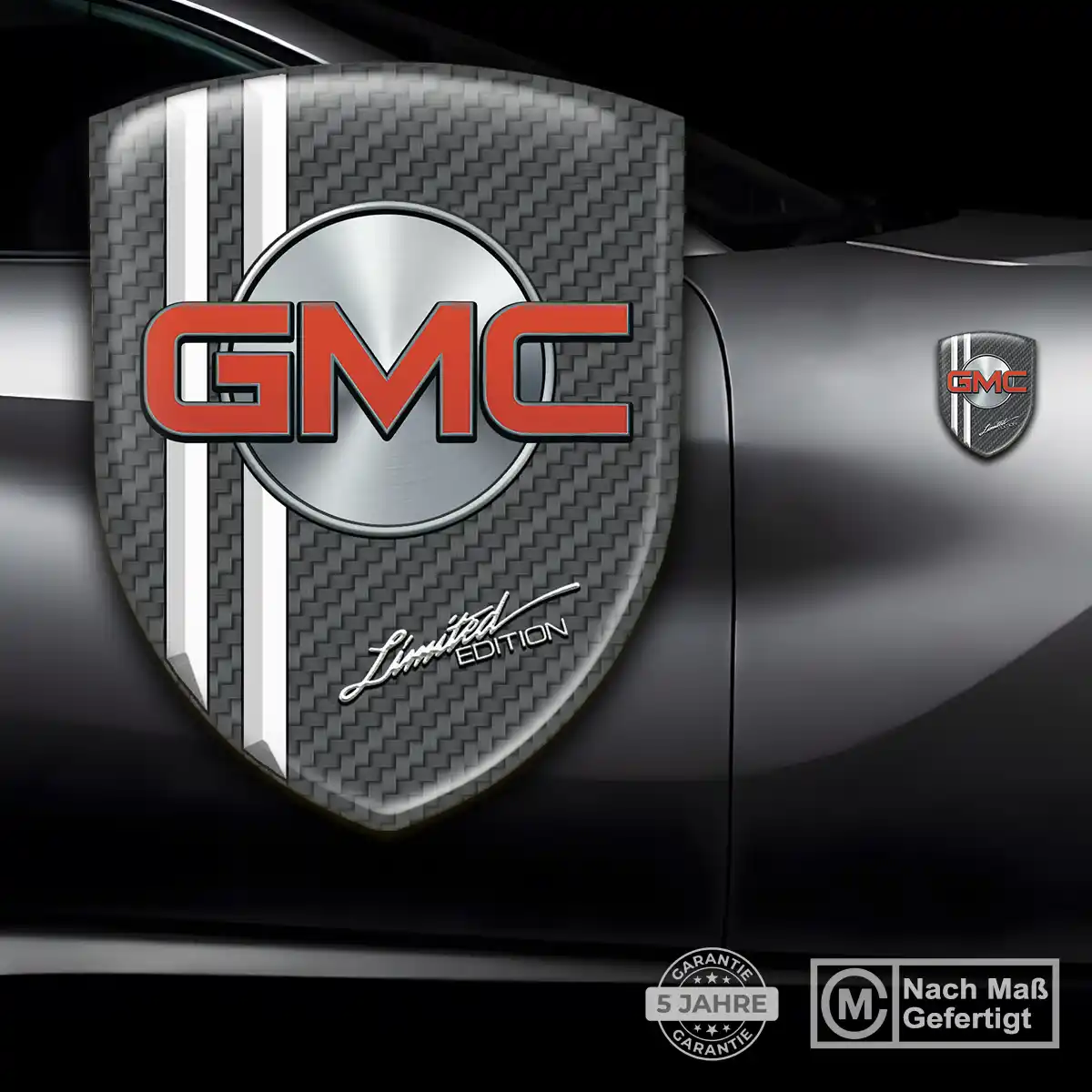 GMC Embleme Stilvolles Design