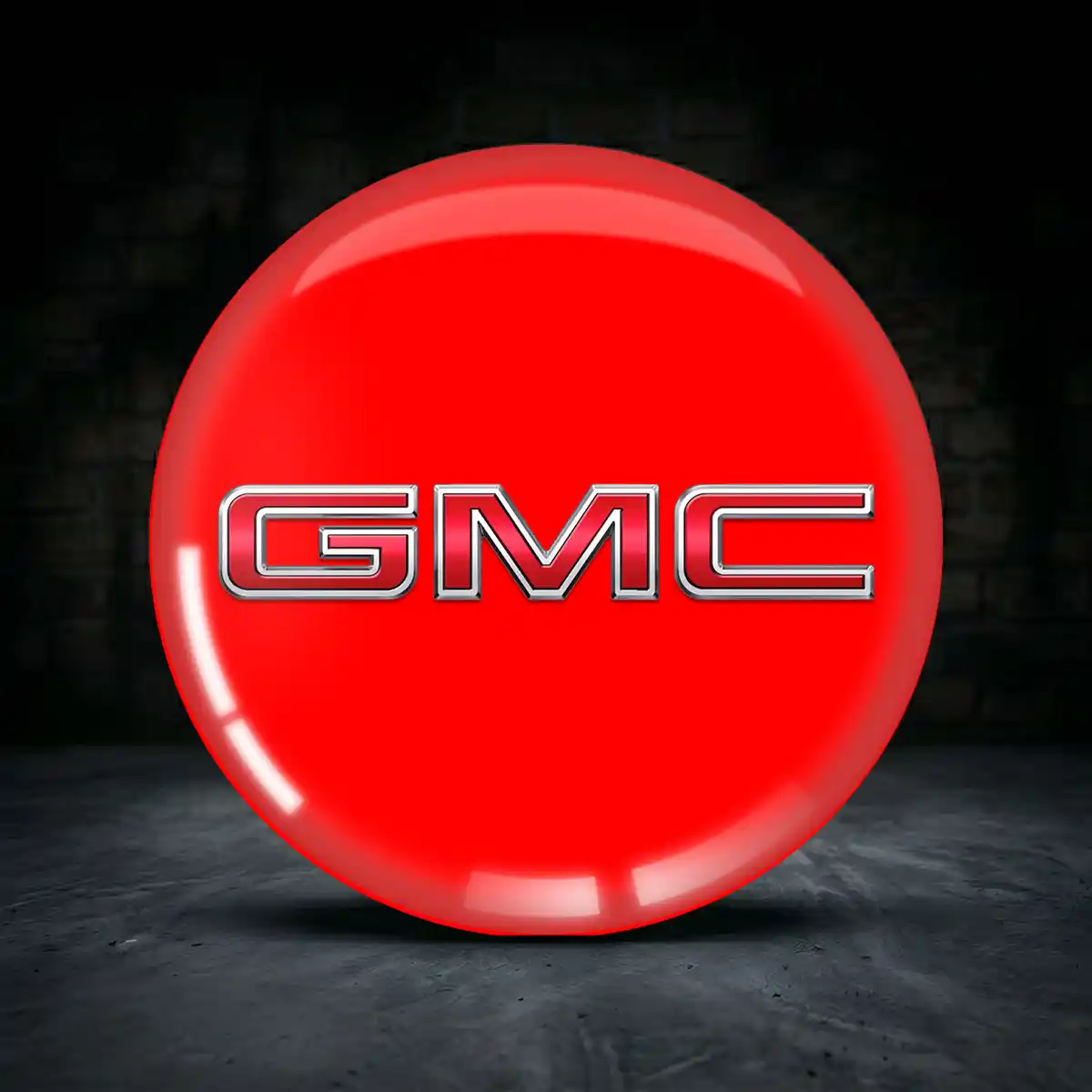 GMC Epoxidharz Embleme Stilvolles Design