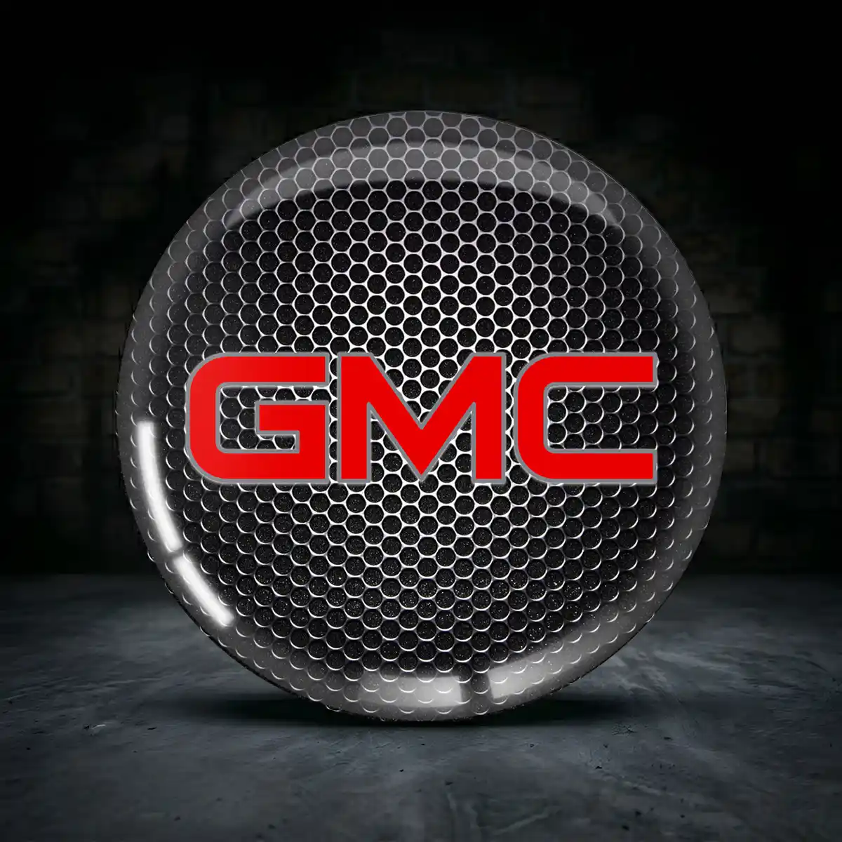 GMC Radmitte Aufkleber Nabendeckel Hohe Qualität