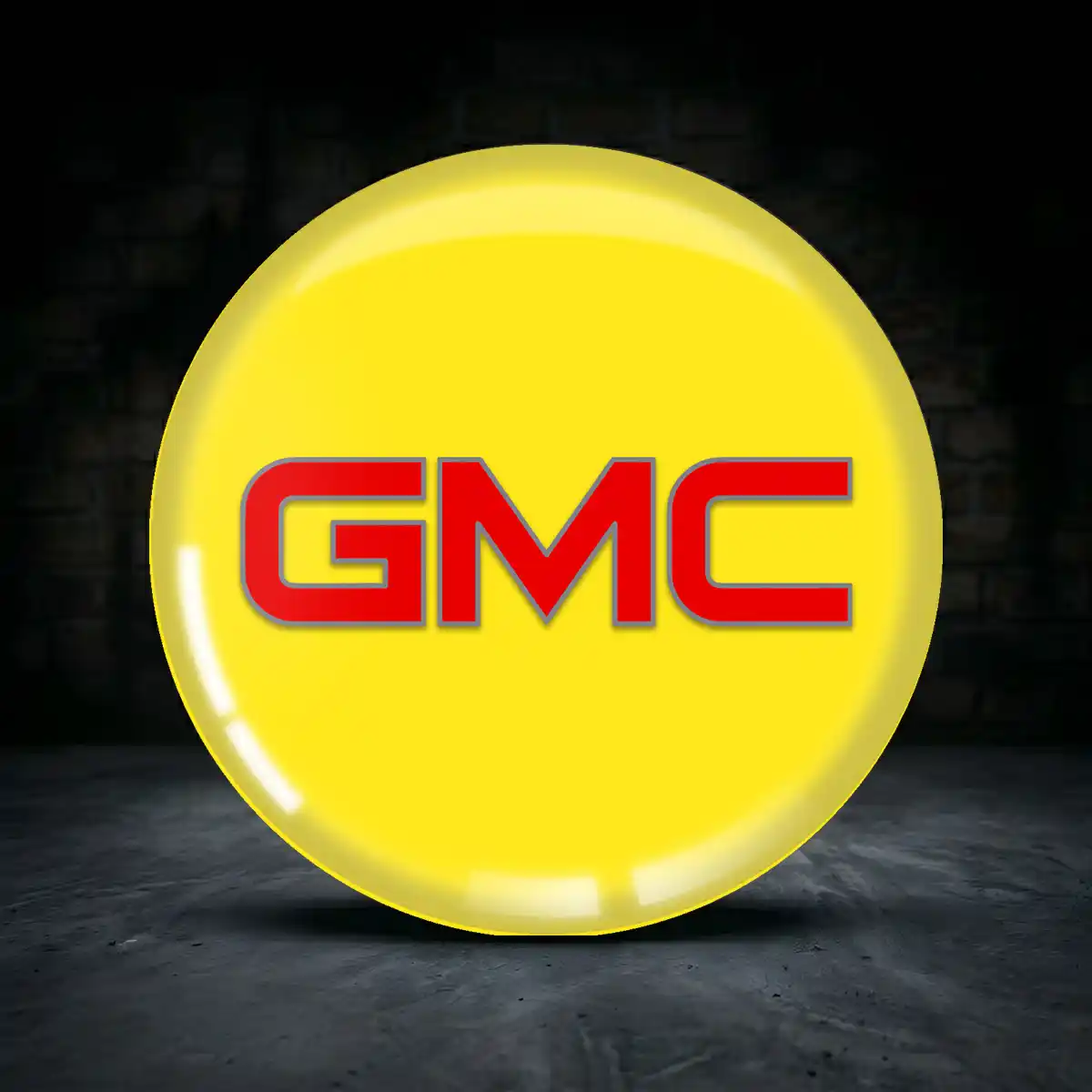 GMC Radmitte Aufkleber Stilvolles Design