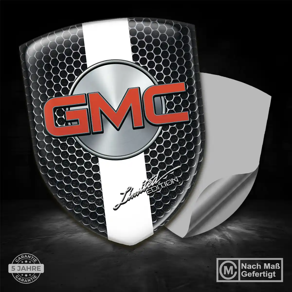 GMC Silikon Aufkleber Auto Limitierte Auflage