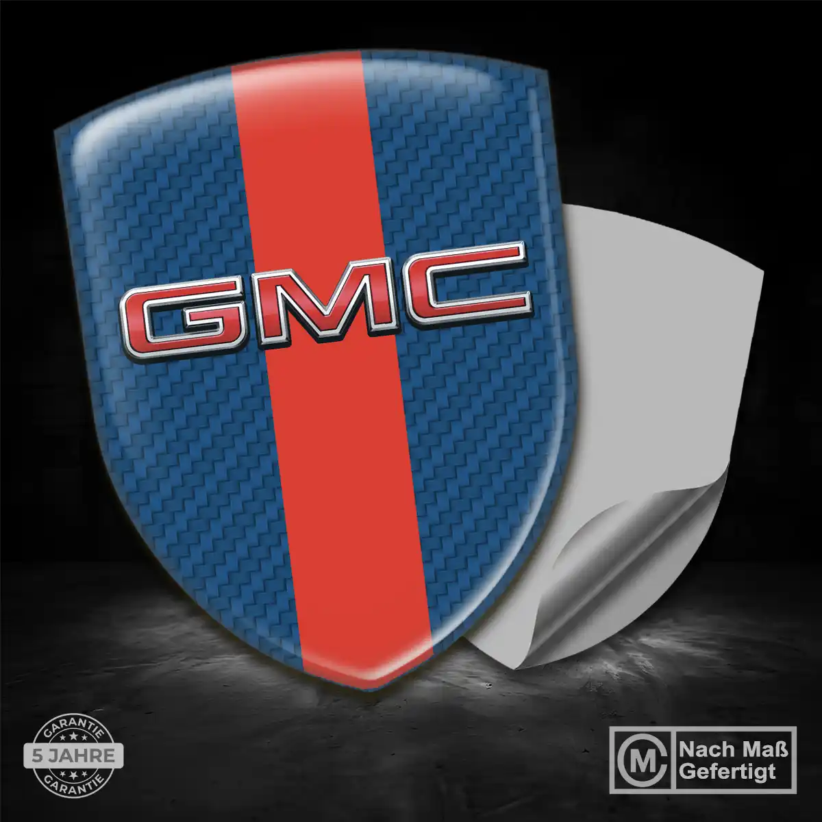 GMC Silikon Aufkleber Elegantes Design